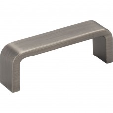 Asher Pull Brushed Pewter 3-1/4