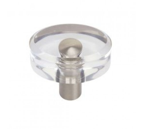 Optimism Oval Knob 1 1/2 Inch Brushed Nickel Optimism Oval Knob 1 1/2 Inch Brushed Nickel