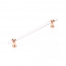 Lumiere Transitional Pull Acrylic Polished Rose Gold 12