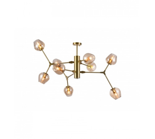 Canada 9 Light 46 inch Gold Chandelier Ceiling Light