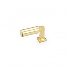 Haniburton Finger Pull Unlacquered Brass 1/2