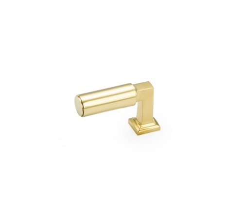 Haniburton Finger Pull Unlacquered Brass 1/2