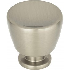 Conga Knob 1 1/4 inch Brushed Nickel