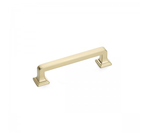 Menlo Park Pull Signature Satin Brass 3-1/2