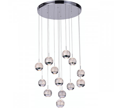 Perrier 13 Light 24 inch Chrome Multi Light Pendant Ceiling Light