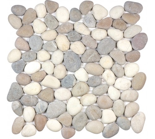 Zen Pebble Mosaics Natural Pebbles Harmony 
Warm Blend


