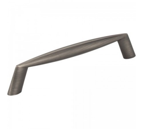 Zachary Pull Brushed Pewter 5-3/4