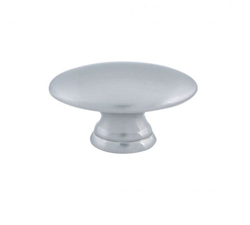Egg Knob 1 1/2 Inch Brushed Nickel Egg Knob 1 1/2 Inch Brushed Nickel
