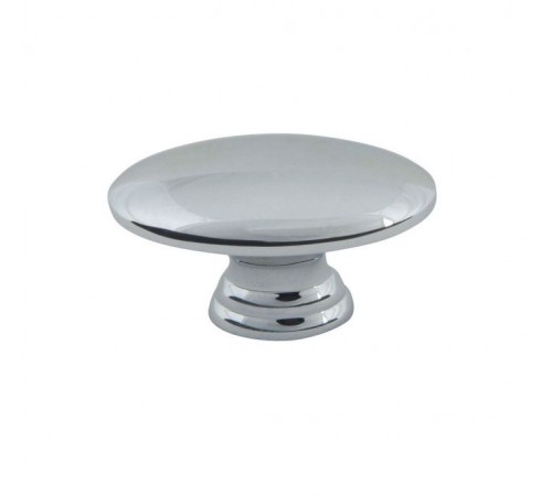Egg Knob 1 1/2 Inch Polished Chrome Egg Knob 1 1/2 Inch Polished Chrome