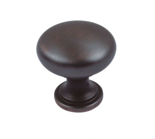 Round Knob 1 1/4 Inch Venetian Bronze