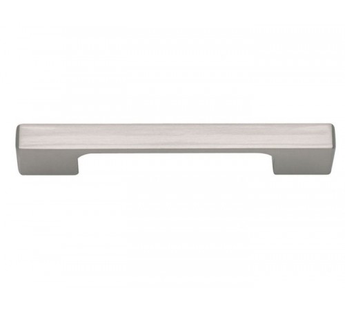 Thin Square Pull 3 3/4 Inch (c-c) Brushed Nickel