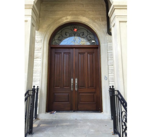Double door 3 panel and transom