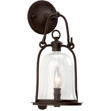 Owings Mill 1 Light 16 inch Natural Bronze Outdoor Wall Lantern