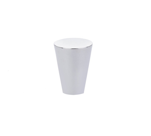 Contemporary Cone Knob Polished Chrome 1