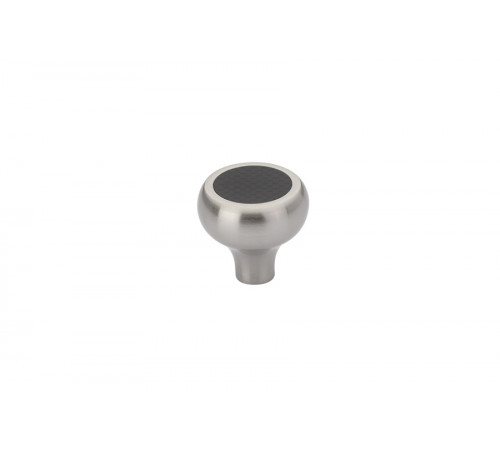 Carbon Fiber Black Knob 1 5/8