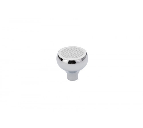 Carbon Fiber Silver Knob 1 5/8”_x000D_