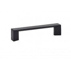 Contemporary Trinity Pull Flat Black 4''