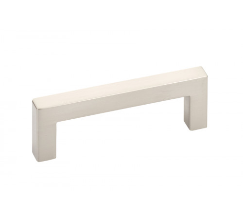 Modern Rectangular Warwick Pull Satin Nickel 3-1/2