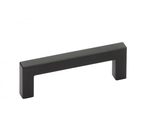 Modern Rectangular Warwick Pull Flat Black 12