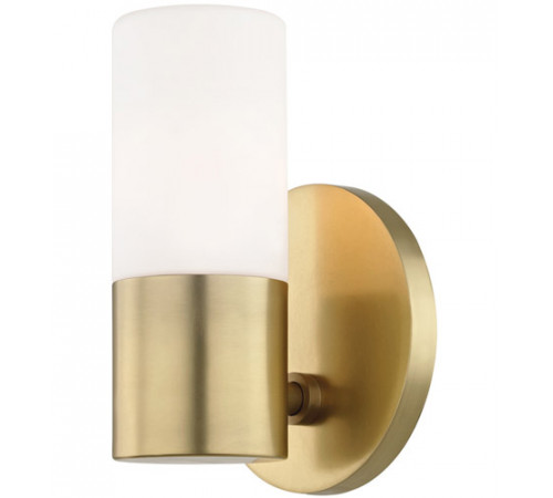 Lola LED 5 inch Aged Brass ADA Wall Sconce Wall Light