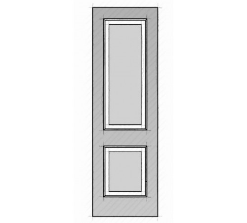 2- Panel Door