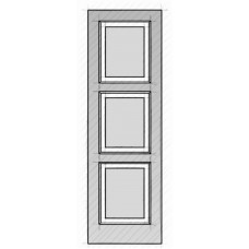 3-Equal Panel Door