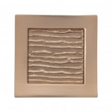 Primitive 1-1/2 Inch Square Knob Champagne