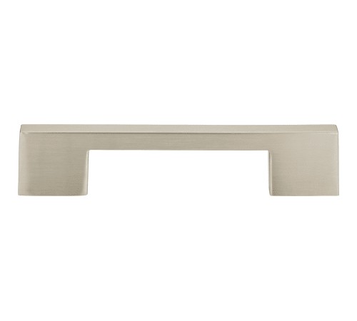 Thin Square Pull 5 1/16 Inch (c-c) Brushed Nickel