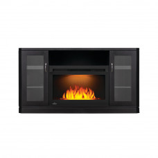The Crawford Electric Fireplace Entertainment Package
