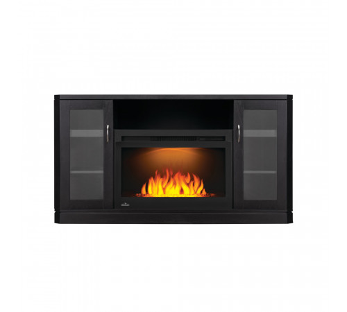 The Crawford Electric Fireplace Entertainment Package