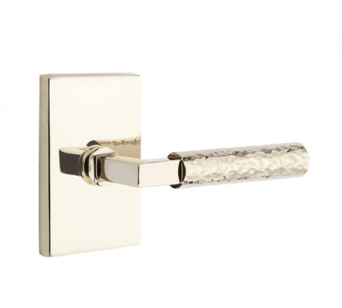 Rectangular & T-Bar Hammered Lever Privacy