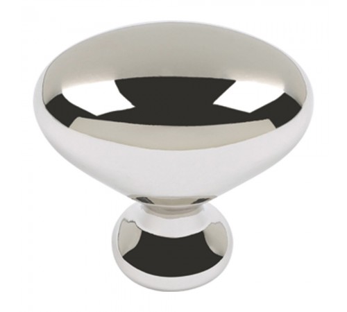 Robin Egg Knob 1 1/4 Inch Polished Nickel